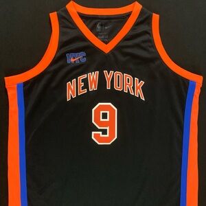NWT Nike RJ Barrett New York Knicks #9 Black City Swingman Jersey Youth XL 18-20